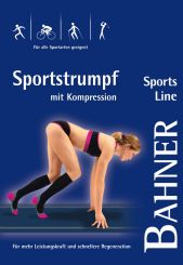 Bahner Sports Line Kompression Sportstrumpf 1 Paar 
