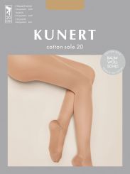 Kunert Cotton Sole 20 Strumpfhose 3er Pack 