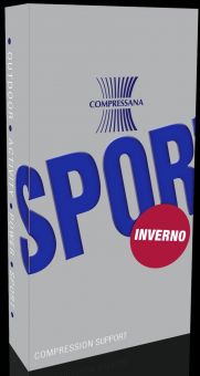 Compressana Power Socks Sport Inverno Kniestrumpf 1 Paar 