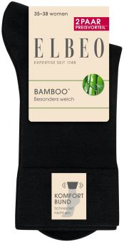 Elbeo Bamboo Sensitive Socke 6er Pack 