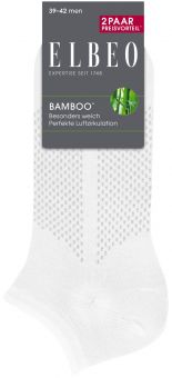 Elbeo Bamboo Breathable Sneaker Sock 6-Pack 