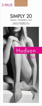 Hudson Simply 20 Footlet 6-Pack 
