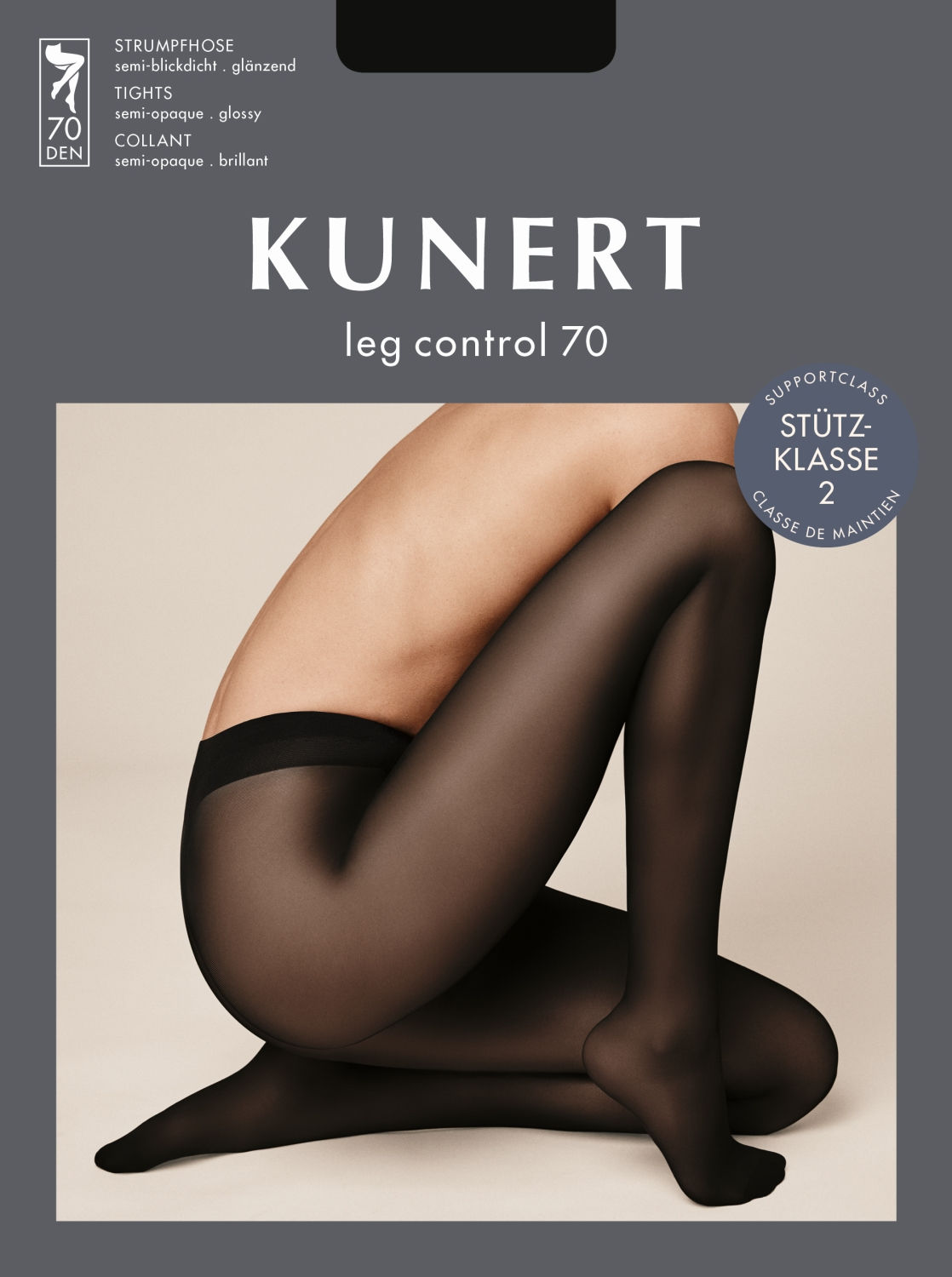 Kunert Leg Control 70 Support Tights 3-Pack